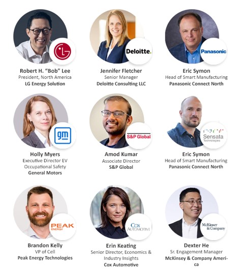 The Battery Show Speaker Lineup